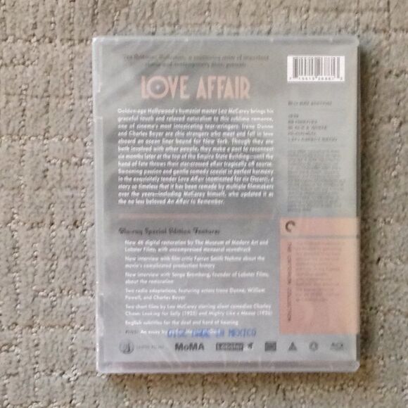 Love Affair DVD Blu-Ray Special Edition NWT (Still in Shrinkwrap) - Picture 2 of 4